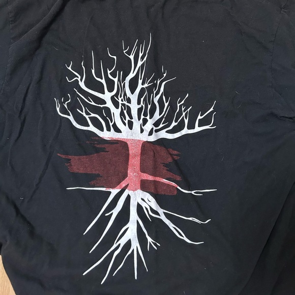 Equalnox Clothing Co. Black White Short Sleeve Tee They Tried To Bury Us XXL - Picture 3 of 3